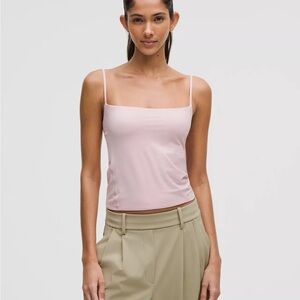Women's Pink Spaghetti Strap Top